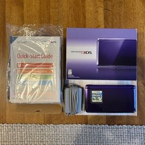 Nintendo 3DS and New Super Mario Bros DS game